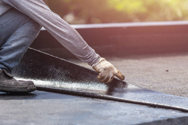 Professional Emergency Waterproofing technician working in Roseburg, OR